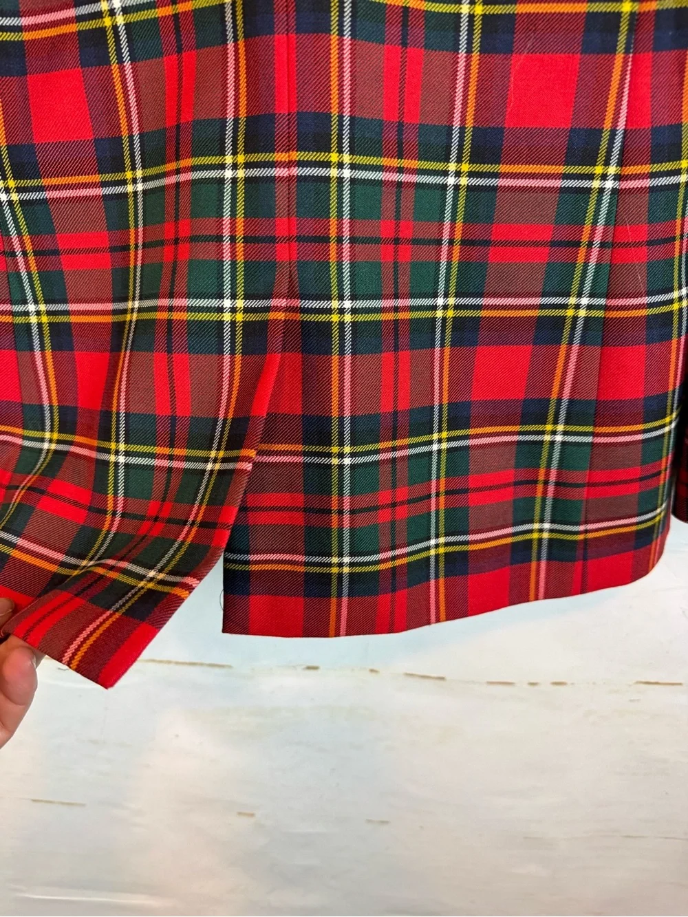 J. Crew | Tartan Plaid Tuxedo Jacket, 4P